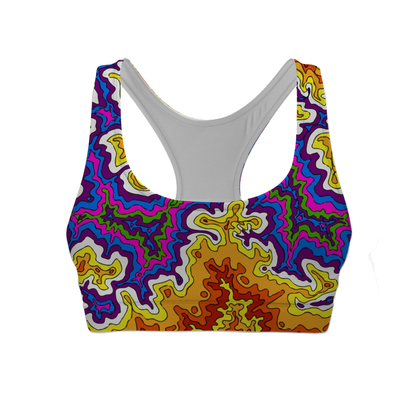 Fire Opal Sports Bra Top