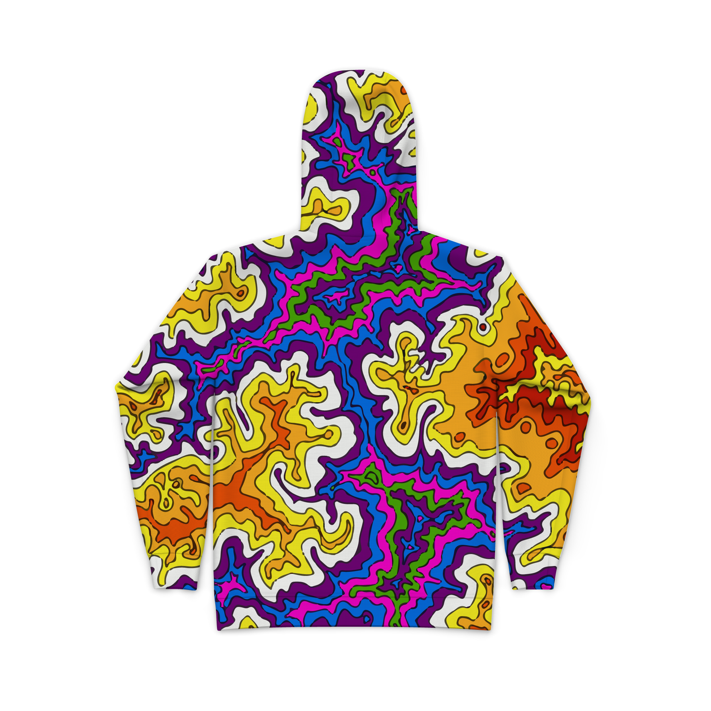 Fire Opal Premium Performance Hooded Sweatshirt