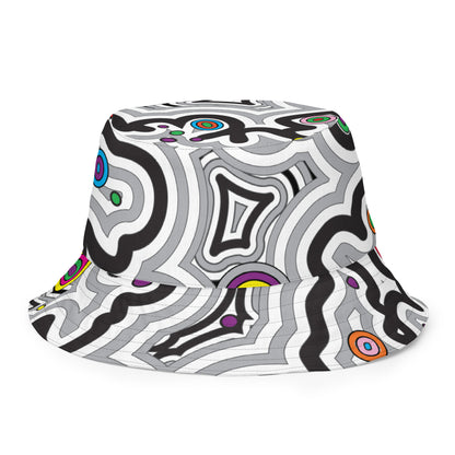 Black Whole Reversible bucket hat