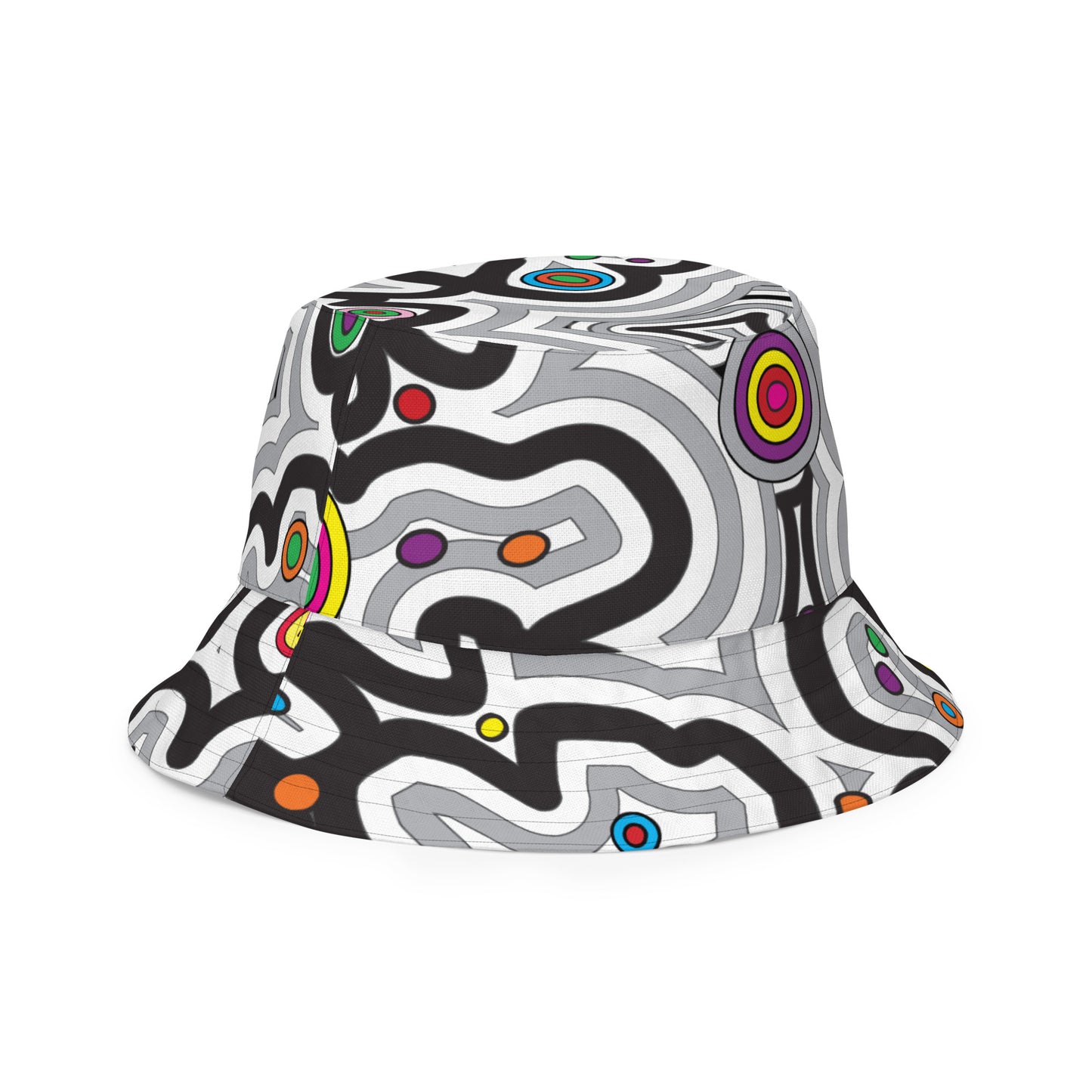 Black Whole Reversible bucket hat