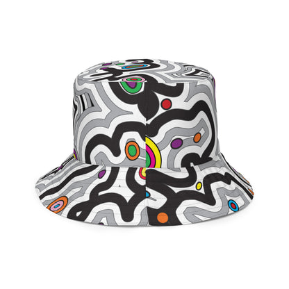 Black Whole Reversible bucket hat