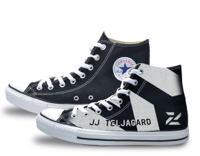 Zenlinez Z All Star Converse High Top (CUSTOM NAME = JJ TEJLGAARD )